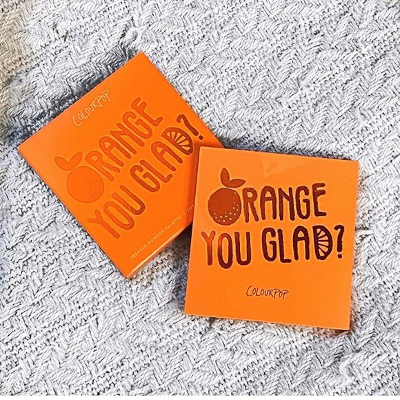 ColourPop Orange You Glad Eyeshadow Palette BNIB - Picture 2 of 13